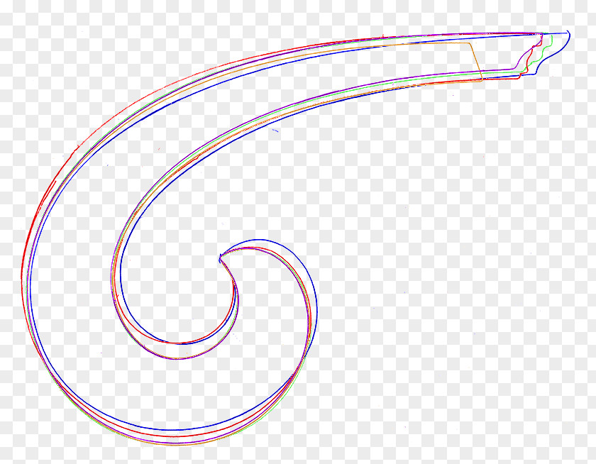 Curve Purple Shipbuilding Green Red PNG