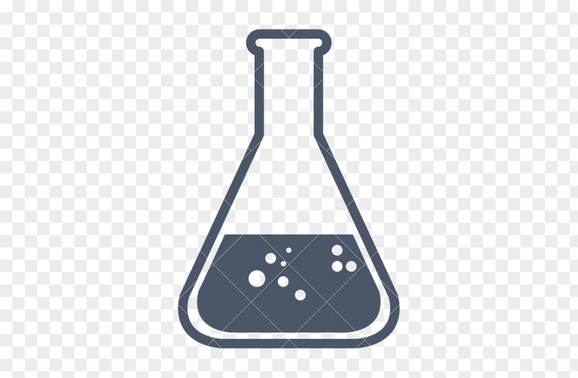 Flask Laboratory Flasks Chemistry Erlenmeyer Glassware PNG