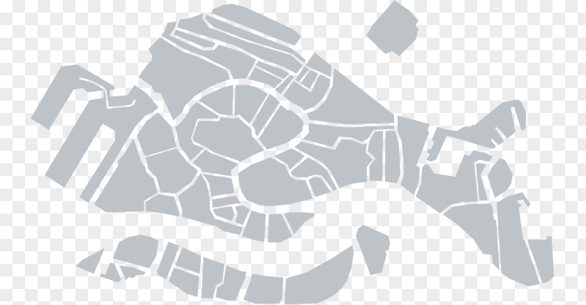 Map Venice City Vector Terrain Cartography PNG
