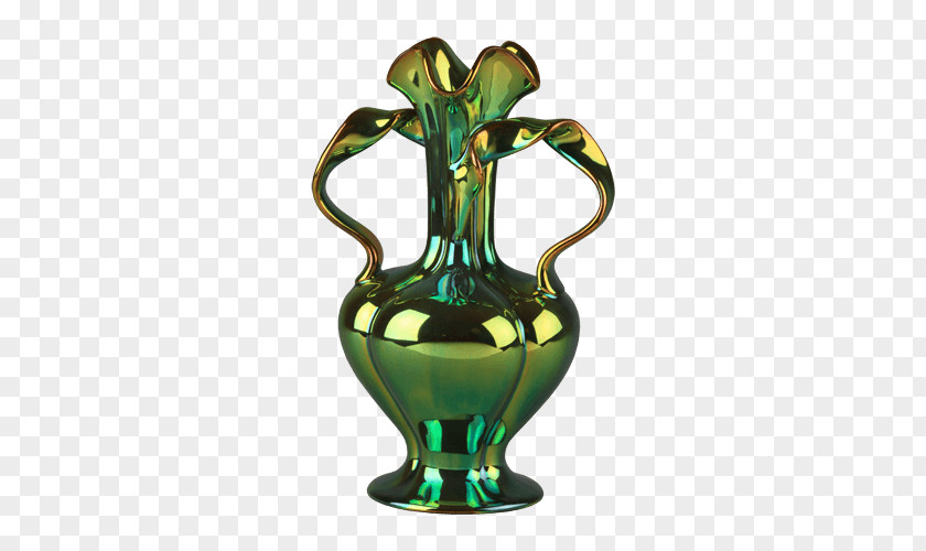 Modern Vase Johann Loetz Witwe Zsolnay Porcelain Eozin PNG