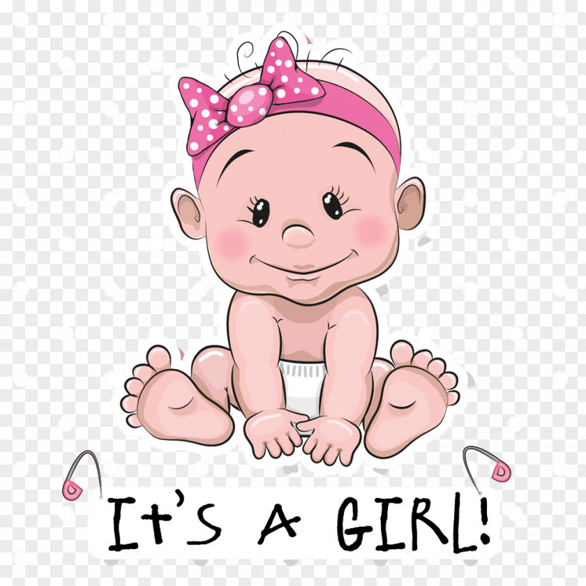 Baby Pink Infant Stock Illustration PNG