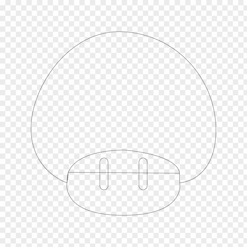 Circle White Headgear Angle PNG