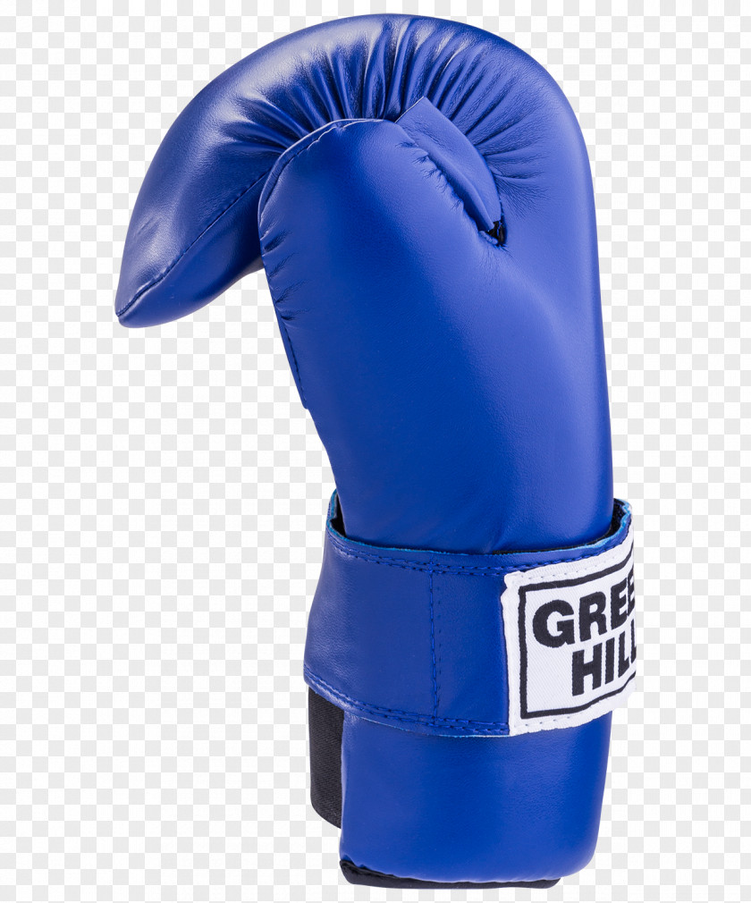 Green Hill Boxing Glove Product Cobalt Blue PNG