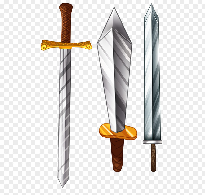 Three Sword Suit Of Swords Designer PNG