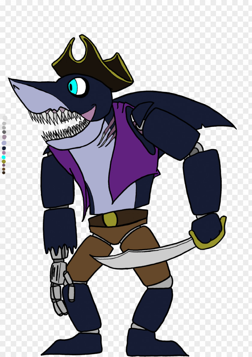 Captain Pirate Megalodon Shark Tooth Animatronics Great White PNG