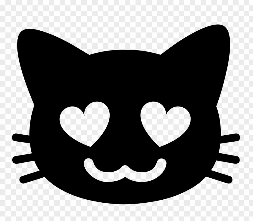 Emoji Cute Cat Android Sticker PNG