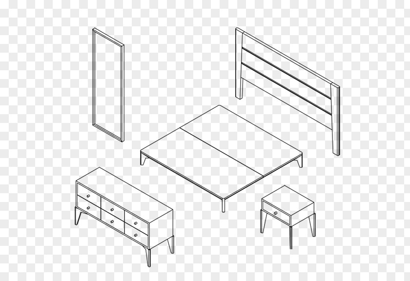 Matràs Erlenmeyer Vector Table Drawing Furniture Rectangle PNG