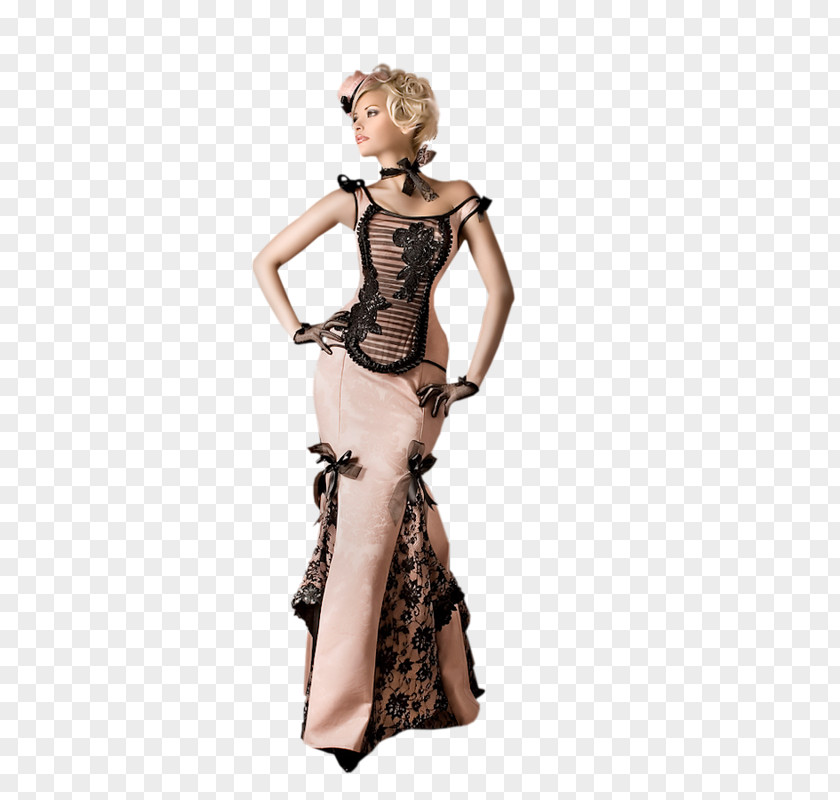 Woman Evening Gown Fashion Monday PNG