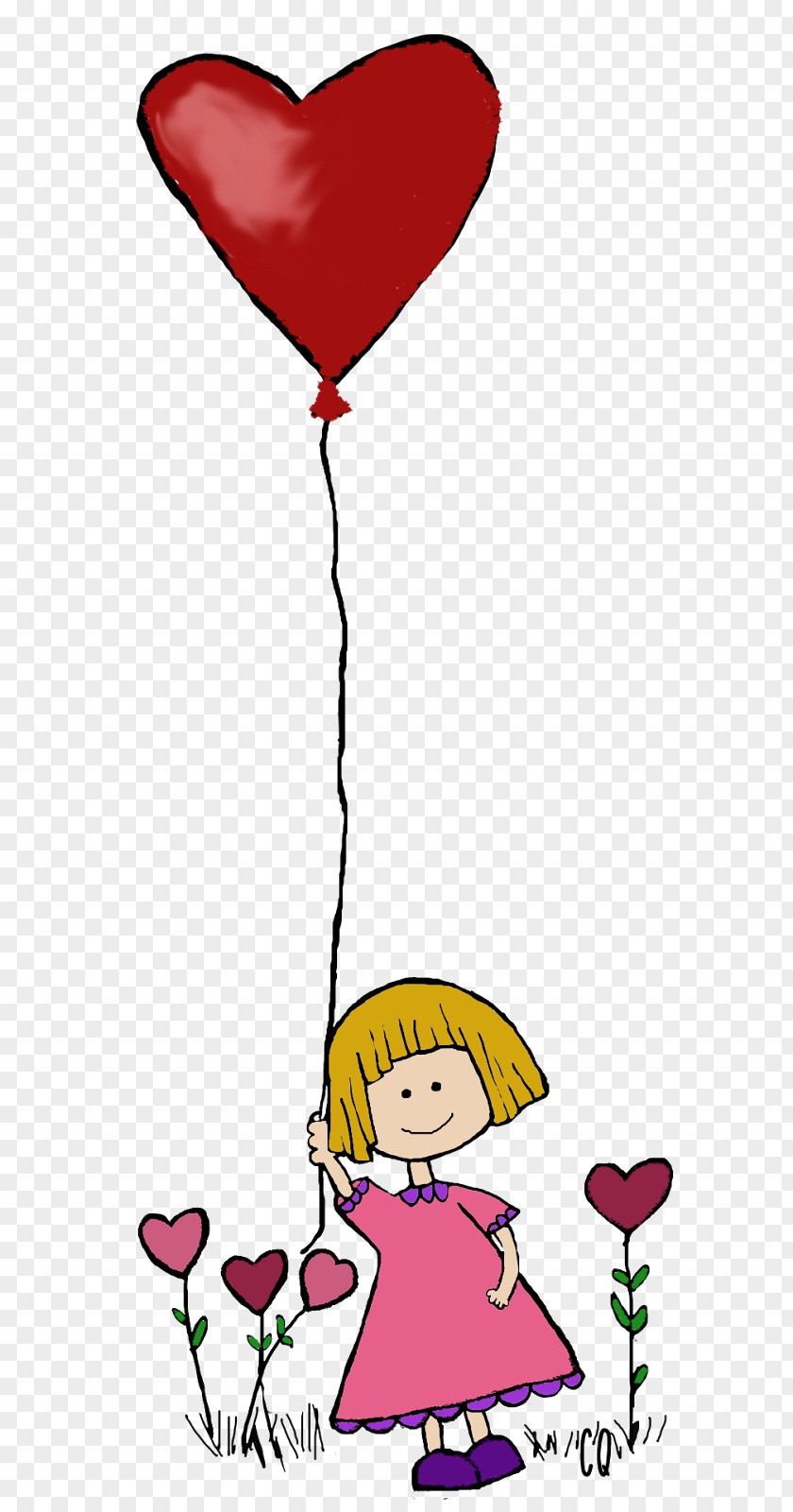 Balloon Petal Cartoon Character Clip Art PNG