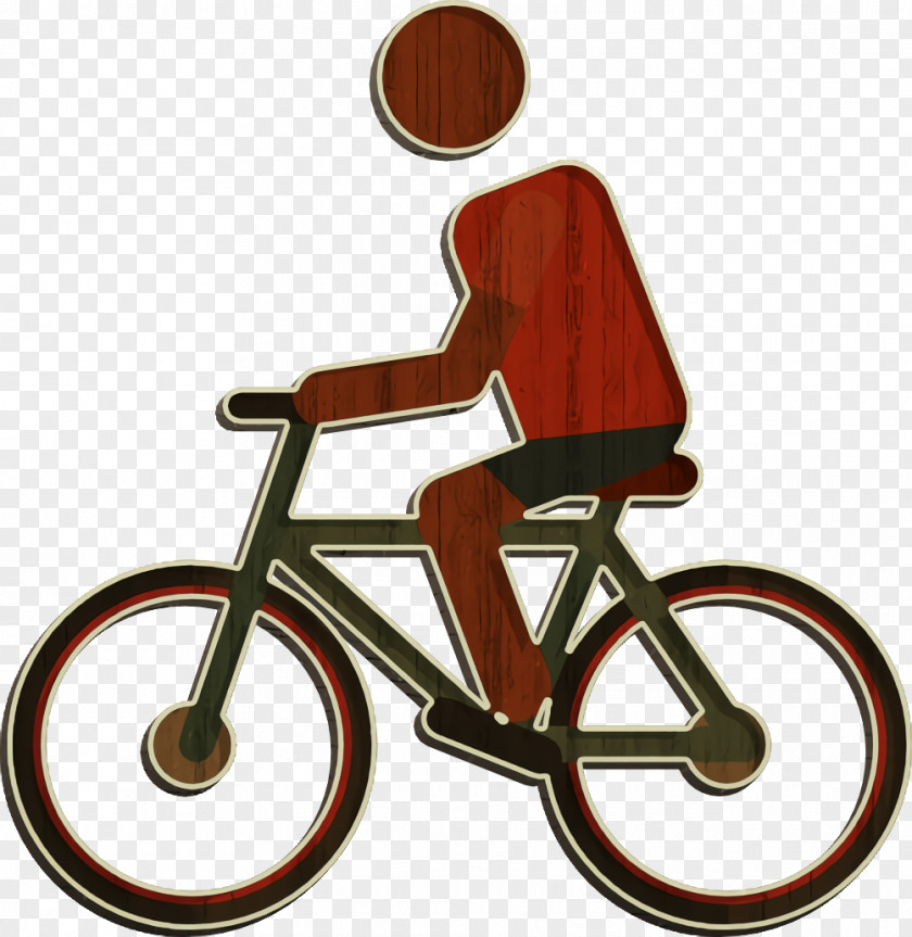 Bicycle Icon Fitness Cyclist PNG