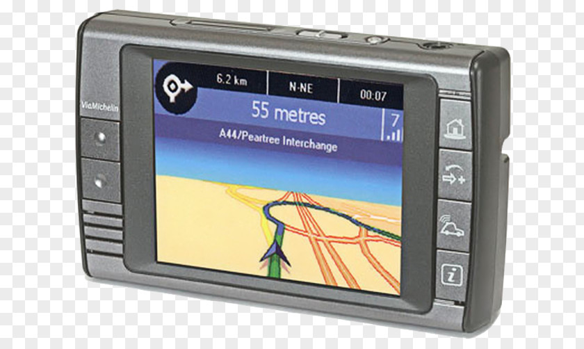 Gps Navigation ViaMichelin France Map Personal Assistant PNG