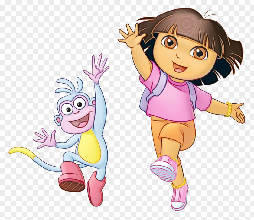 Play Gesture Dora The Explorer Swiper Cartoon Drawing JPEG PNG