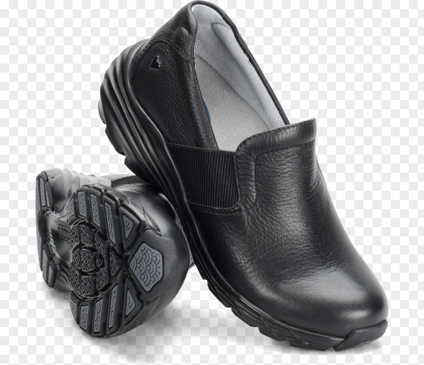 Black Nurse Slip-on Shoe Footwear Sneakers Leather PNG