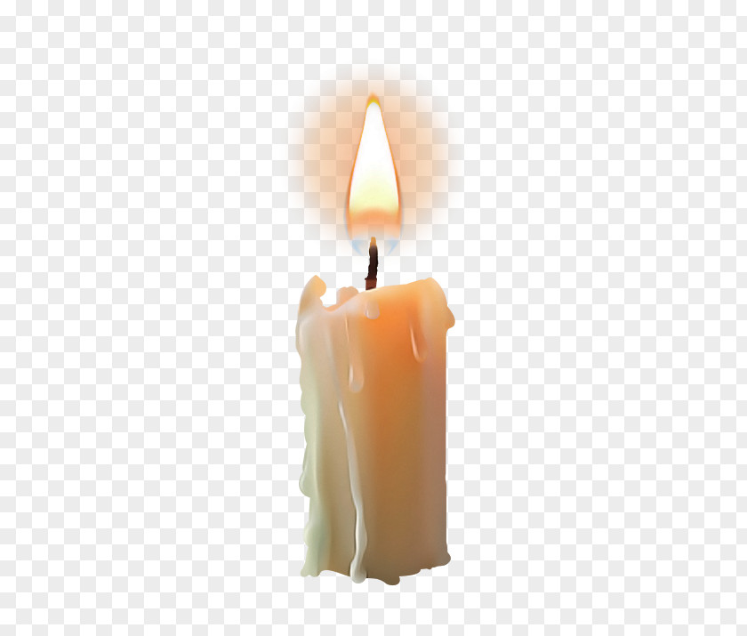 Candle Wax Lighting Flame Flameless PNG