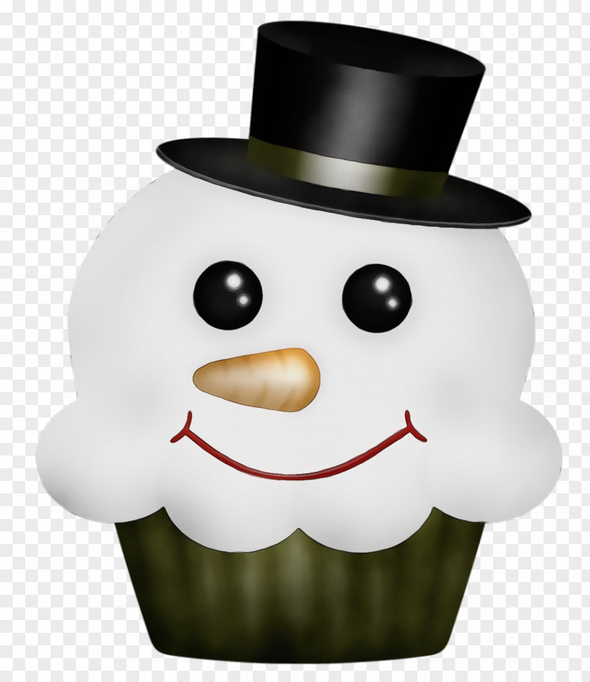 Costume Hat Smile Snowman PNG