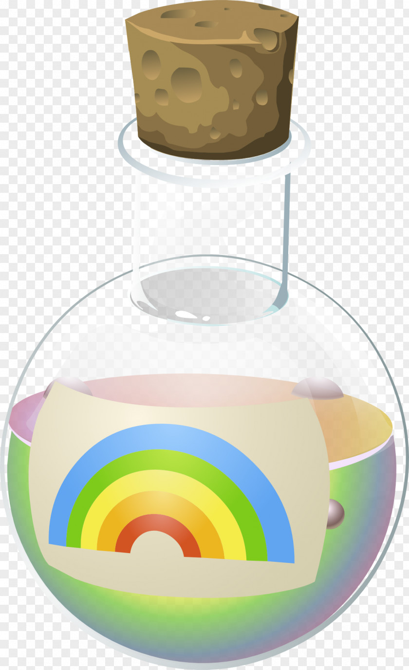 Flask Potion Clip Art PNG