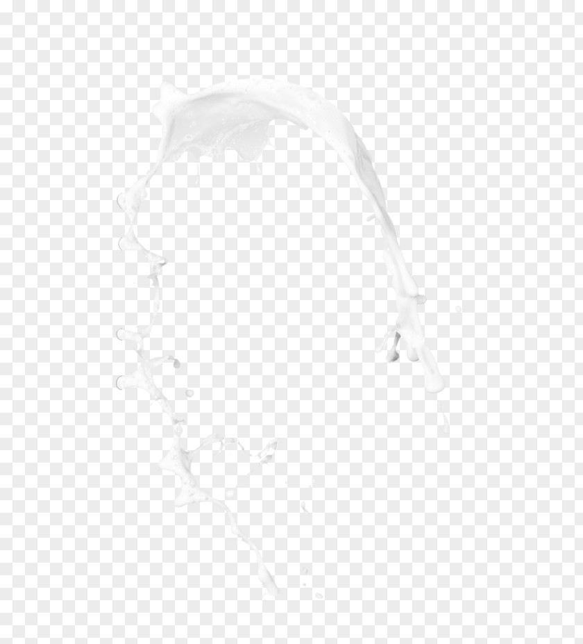Milk Splash Template Point Angle Black And White PNG