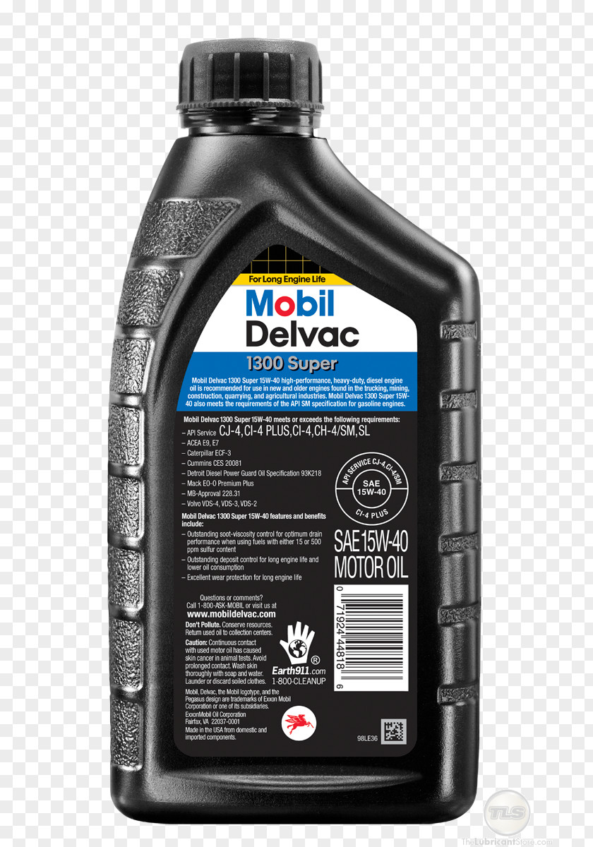 Oleo Motor Oil Mobil Delvac ExxonMobil PNG