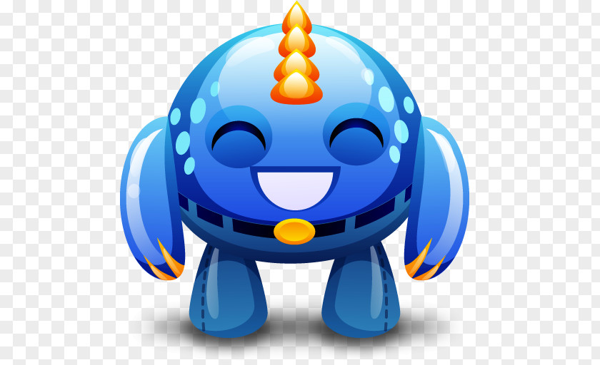 Cute Big Head Monster ICO Icon PNG