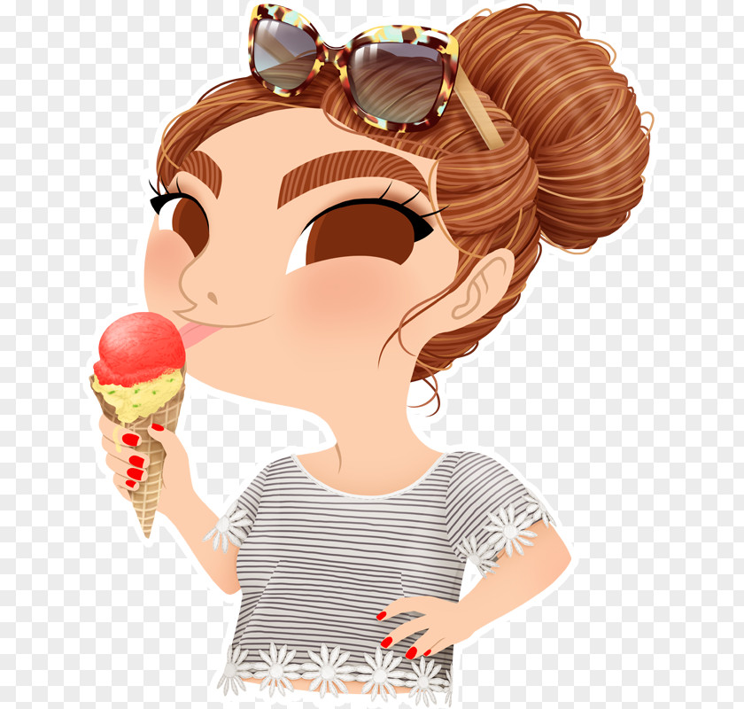 Ice Cream Illustration Bun Clip Art PNG