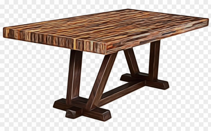 Kitchen Dining Room Table Wood Stain PNG