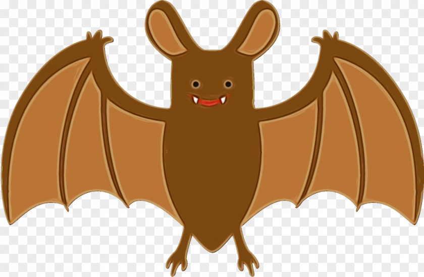 Little Brown Myotis Animation Cartoon Bat PNG