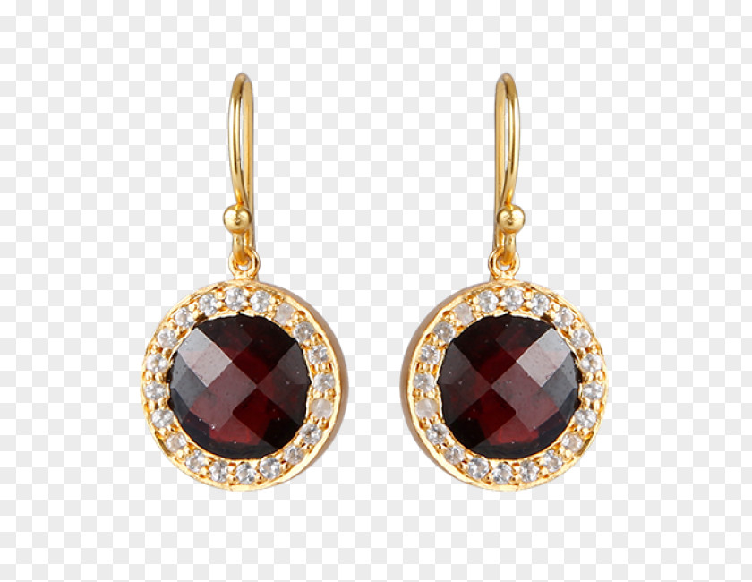 Ruby Earring Jewellery Gemstone PNG