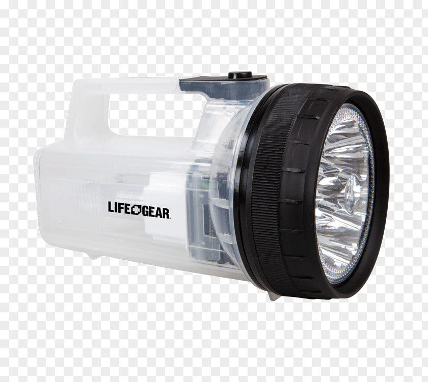 Sporting Goods Life Gear LG03-10161-CLE 80-Lumen AR-Tech Spotlight & LanternDorcy Flashlight Battery Life+Gear LG02-60160-WHI 50-Lumen Lantern PNG