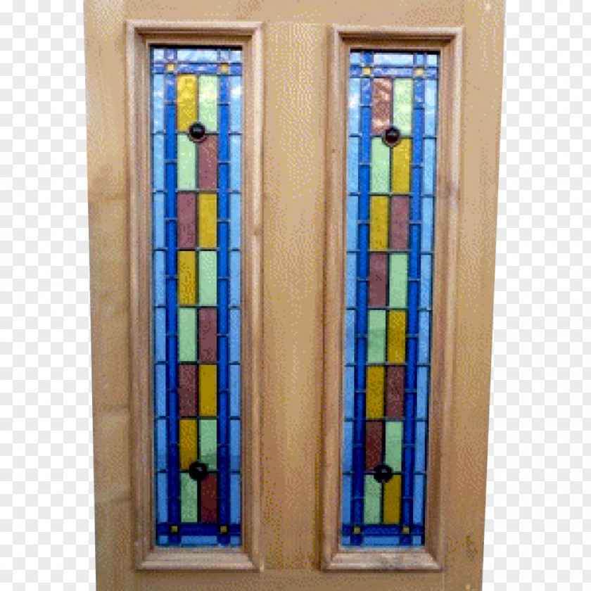 Stain Glass Window Treatment Stained Blinds & Shades Door PNG