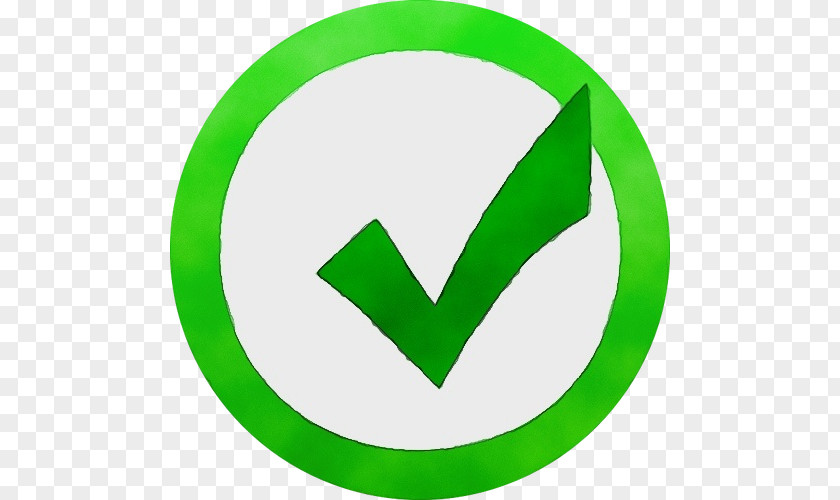 Trademark Symbol Green Check Mark PNG