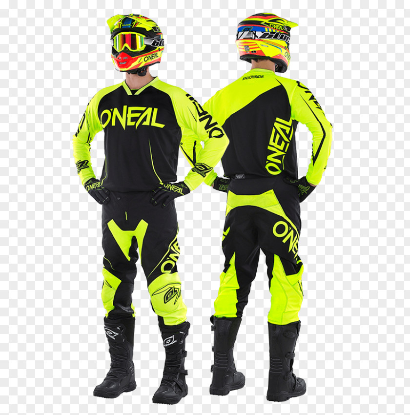 Tshirt T-shirt Pants Helmet O'Neal Racing Mayhem Lite Blocker Jersey Glove PNG