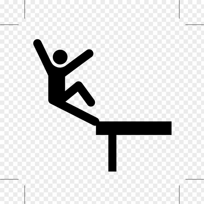 Falling Acrophobia Clip Art PNG