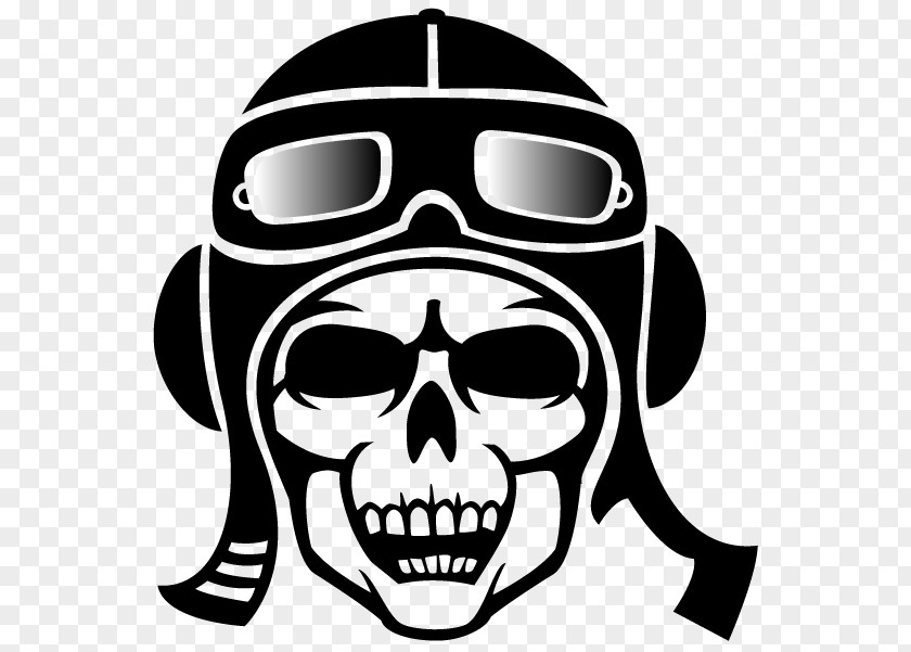 Skull Logo Design Graphic PNG