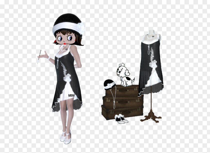 Betty Boop 5th Arrondissement Jay Gatsby Costume Cartoon PNG