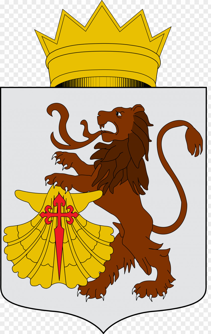 Lion Escudo De Armas Caracas Venezuela Province Coat Of Arms Heraldry PNG