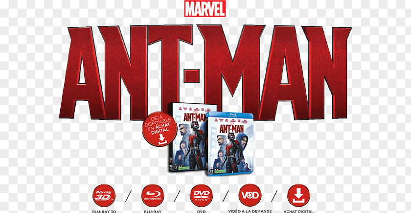 Michael Ray 2015 Ant-Man Film Logo Ant Man-Movie (BLRY) Blu-ray Disc PNG