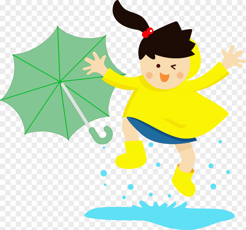 Raining Day Umbrella PNG