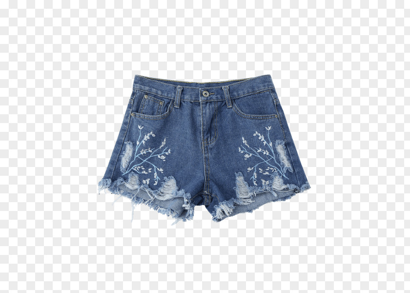 Torn Clothes Bermuda Shorts Denim Hoodie Waist PNG