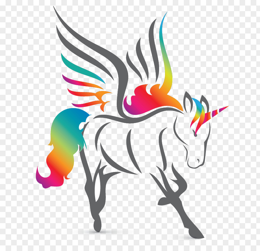 Unicorn Vector Graphics Horse Logo Image PNG