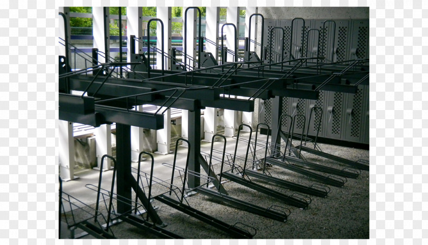 Urban Parking Bicycle Rack Stacker Machine PNG