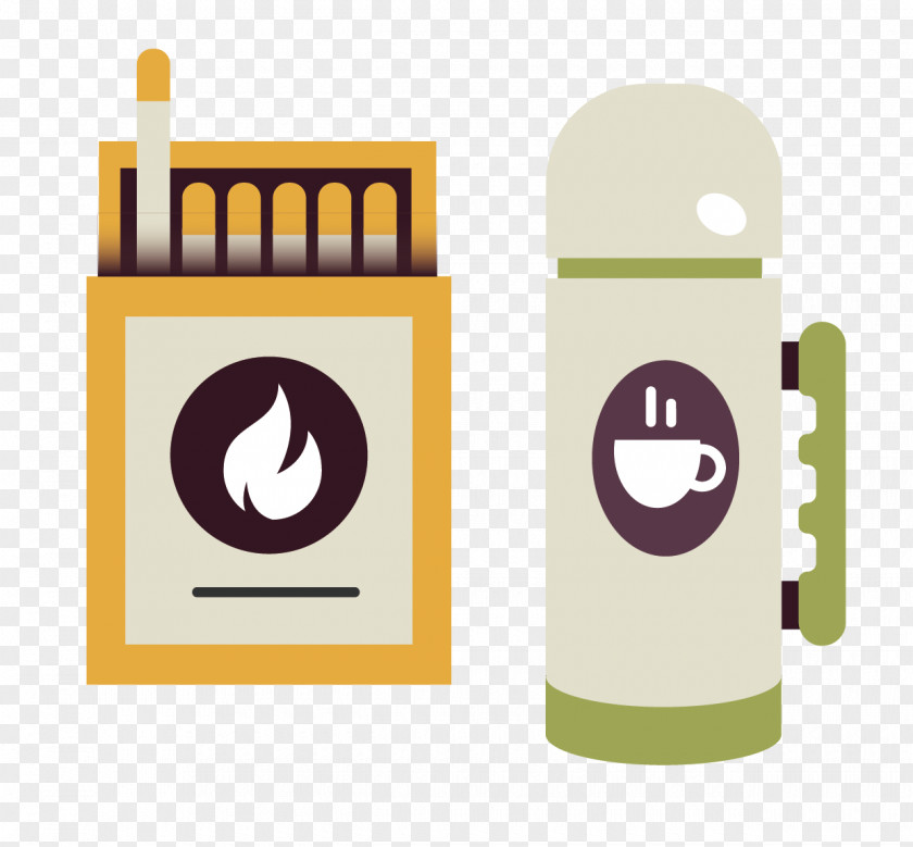 Vector Matchbox And Mug Euclidean Gratis PNG