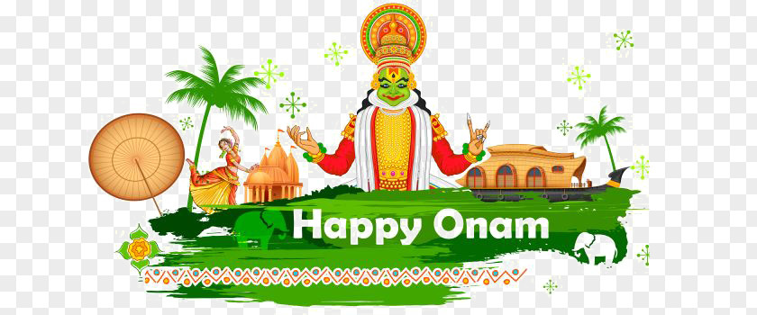 Happy Onam Kerala Royalty-free Image Illustration PNG