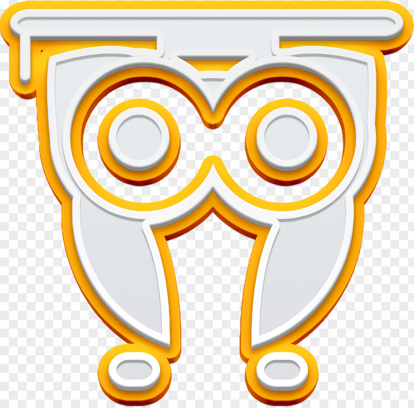 Owl Icon Wearing Graduation Hat Education Lite PNG