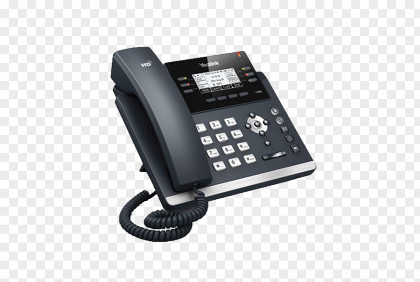 Sip VoIP Phone Yealink SIP-T42G Voice Over IP Session Initiation Protocol Business Telephone System PNG