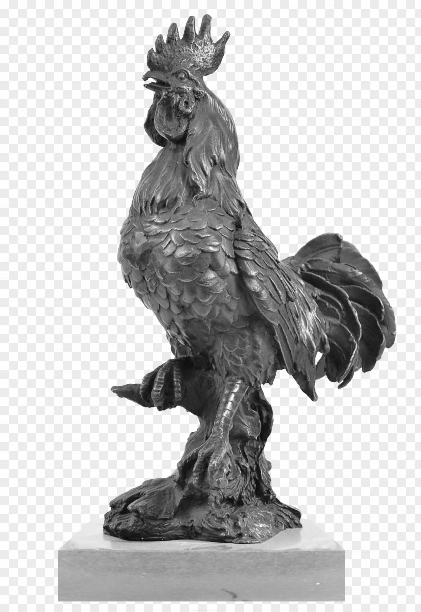 Stone Carving Chicken Sculpture PNG