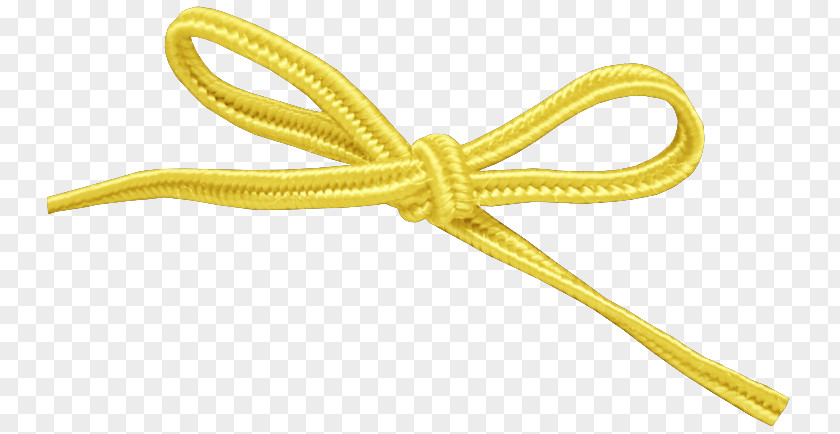 Yellow Bow Rope Lasso Lazo PNG