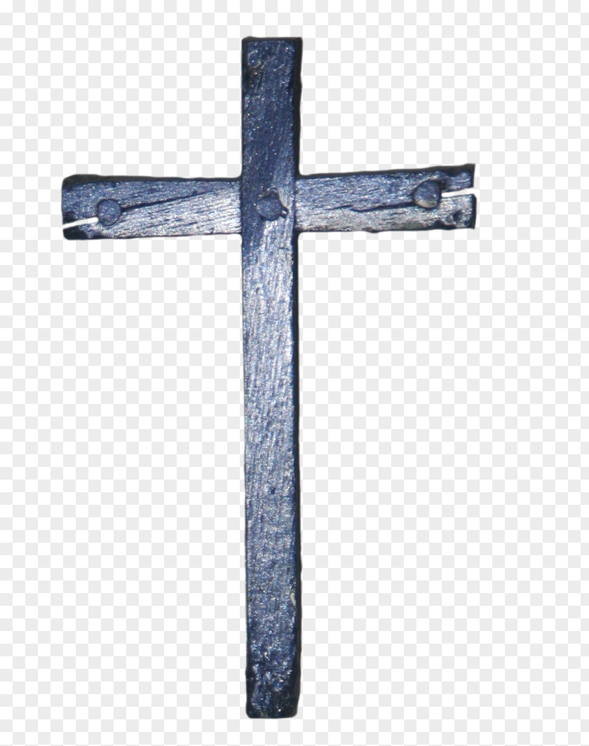 Blue Cross Crucifix PNG