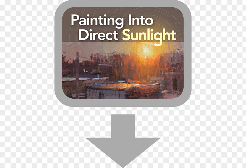 Direct Sunlight Artist Painting En Plein Air Brand PNG