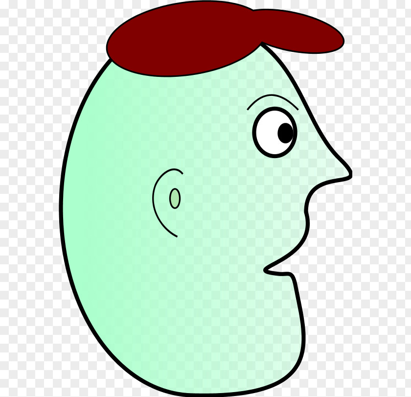 Green Thumb Cartoon Face Clip Art PNG