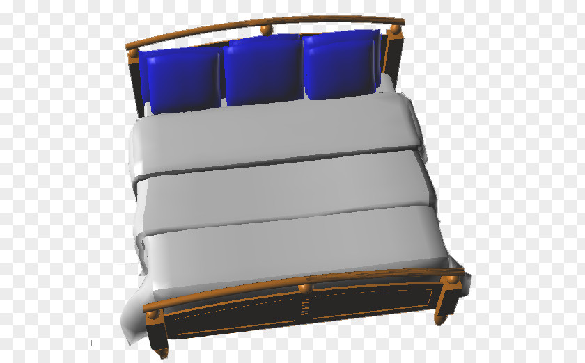 King Size Bed Furniture Building Information Modeling Computer-aided Design PNG